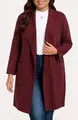 BY DESIGN Andrea Open Front Pocket Cardigan in Gardenia at Nordstrom Rack, Size 2X | Nordstrom Rack