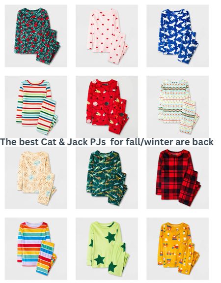 Run! The best Cat & Jack pajamas sets for kids are back!! If you aren’t familiar these are coziest PJs for kids you will ever feel, perfect for cooler months. They are only $10 a pair, run TTS and your kiddos will want to wear them year round. Best PJS ever!

#LTKkids