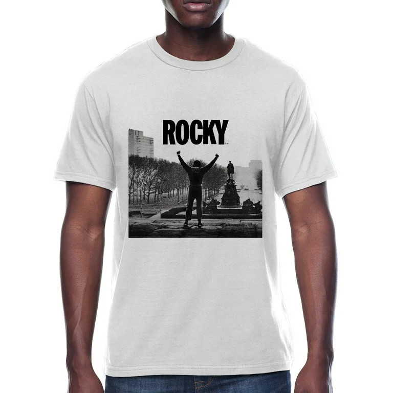 Rocky, Men's & Big Men's Graphic Crew Neck T-Shirt, Stairs, Sizes S-3XL | Walmart (US)