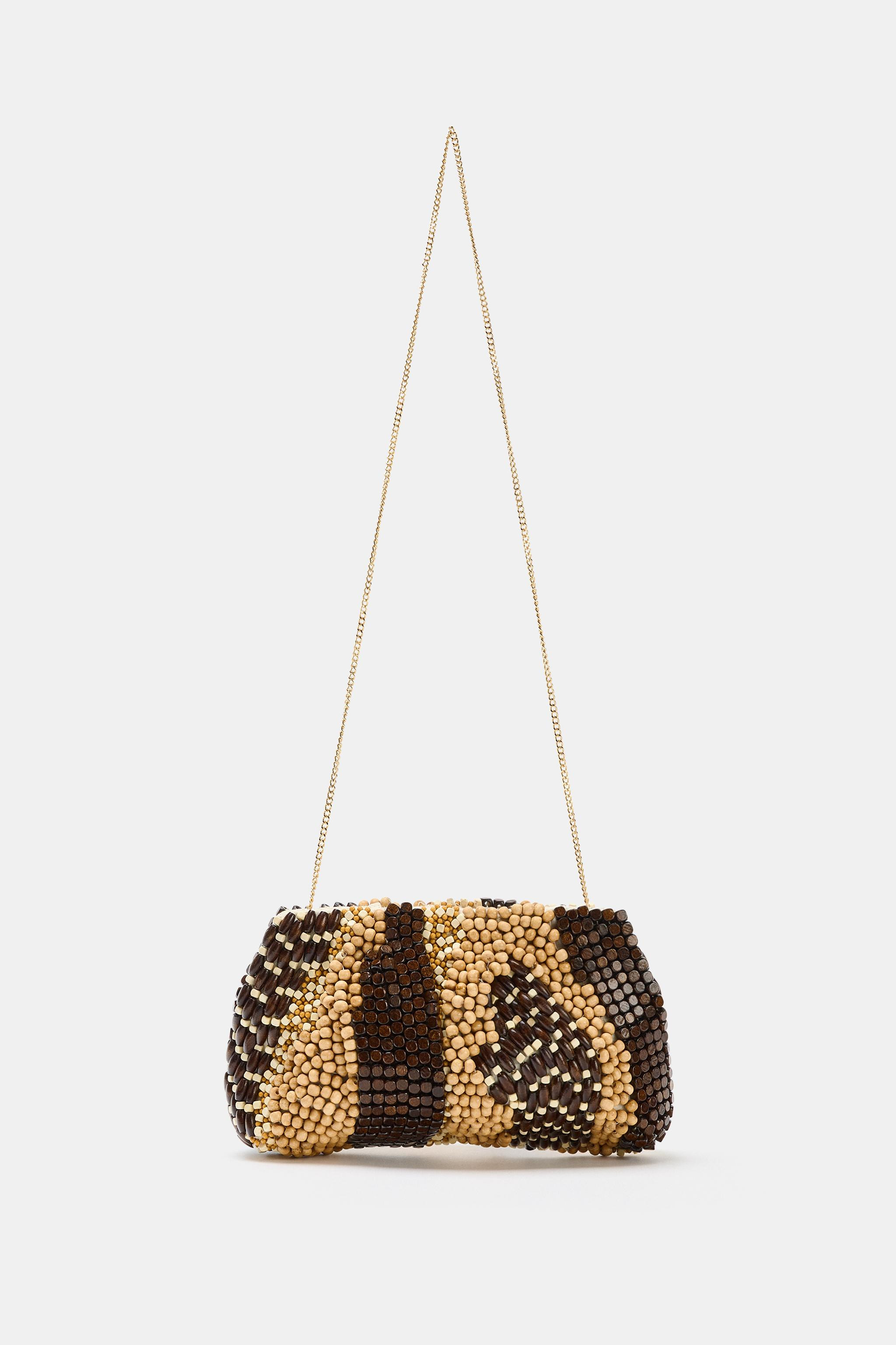 BEADED POUCH BAG | Zara UK