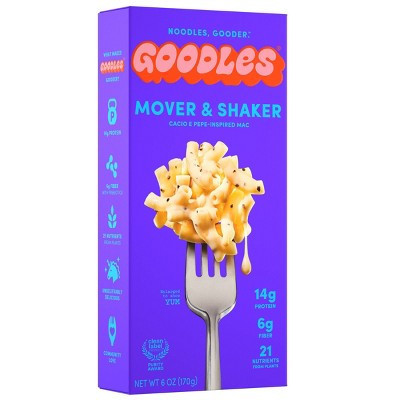 Goodles Mover & Shaker Cacio E Pepe Inspired Protein Mac & Cheese - 6oz | Target