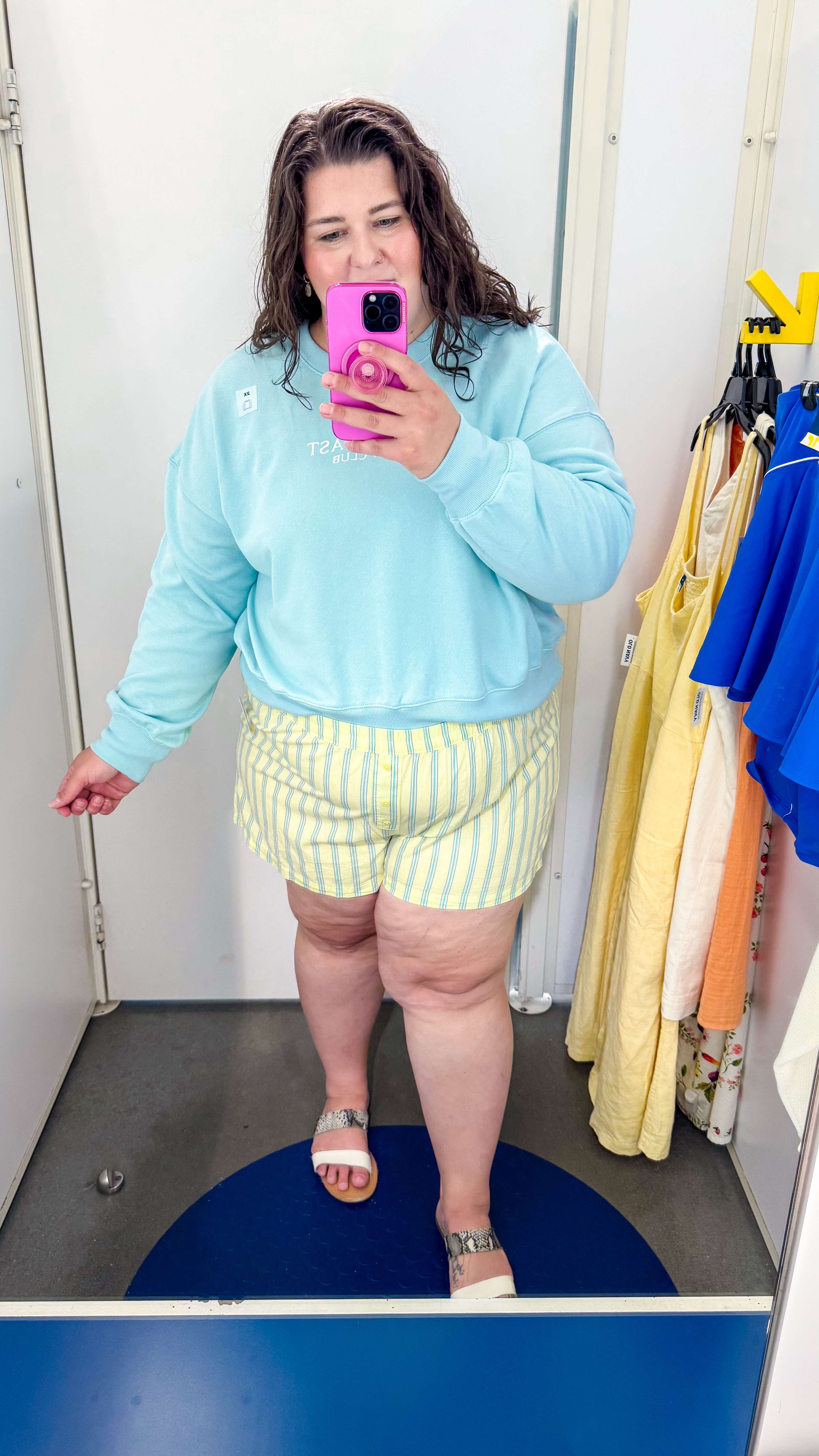 Old Navy is popping off with these cute summer looks! Love the boxer short trend they’re leaning into—and all the sun dresses! What’s your fav from the try on? 

#LTKPlusSize #LTKFindsUnder50 #LTKSeasonal