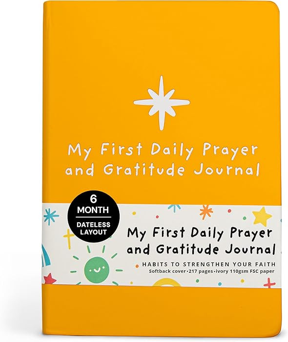 Daily Prayer & Gratitude Journal For Children (6 Month, Dateless). Christian Faith Books For Kids... | Amazon (US)