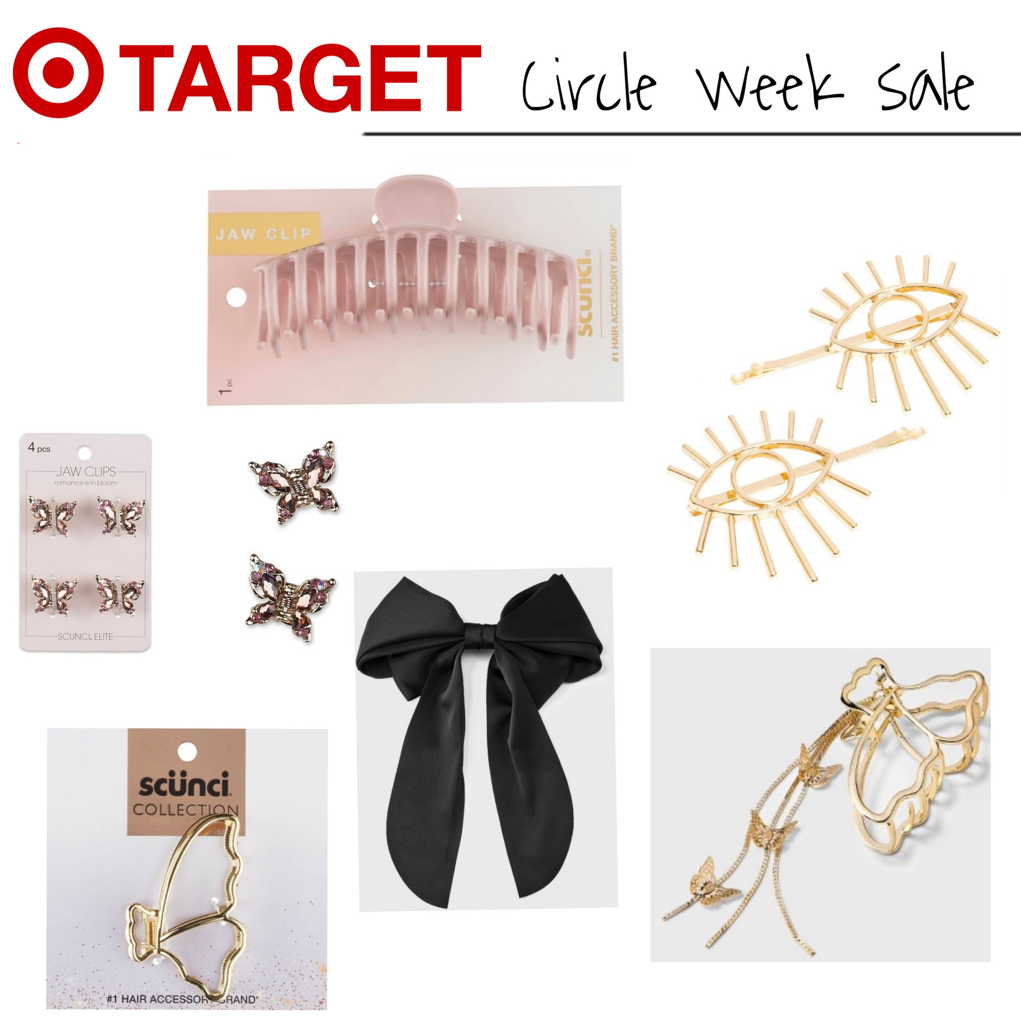 Target Circle Week Sale! Get a $5 Target gift card when you spend $25 or more in selected beauty & personal care! These gorgeous hair accessories are includes! Only 2 days left until Circle Week is over!🫶🙌❤️

#LTKsalealert #LTKGiftGuide #LTKSeasonal