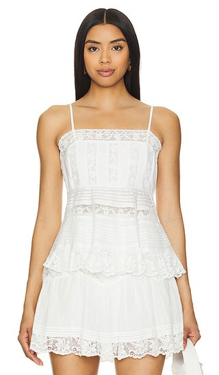 Charlieann Top in Bright White | Revolve Clothing (Global)