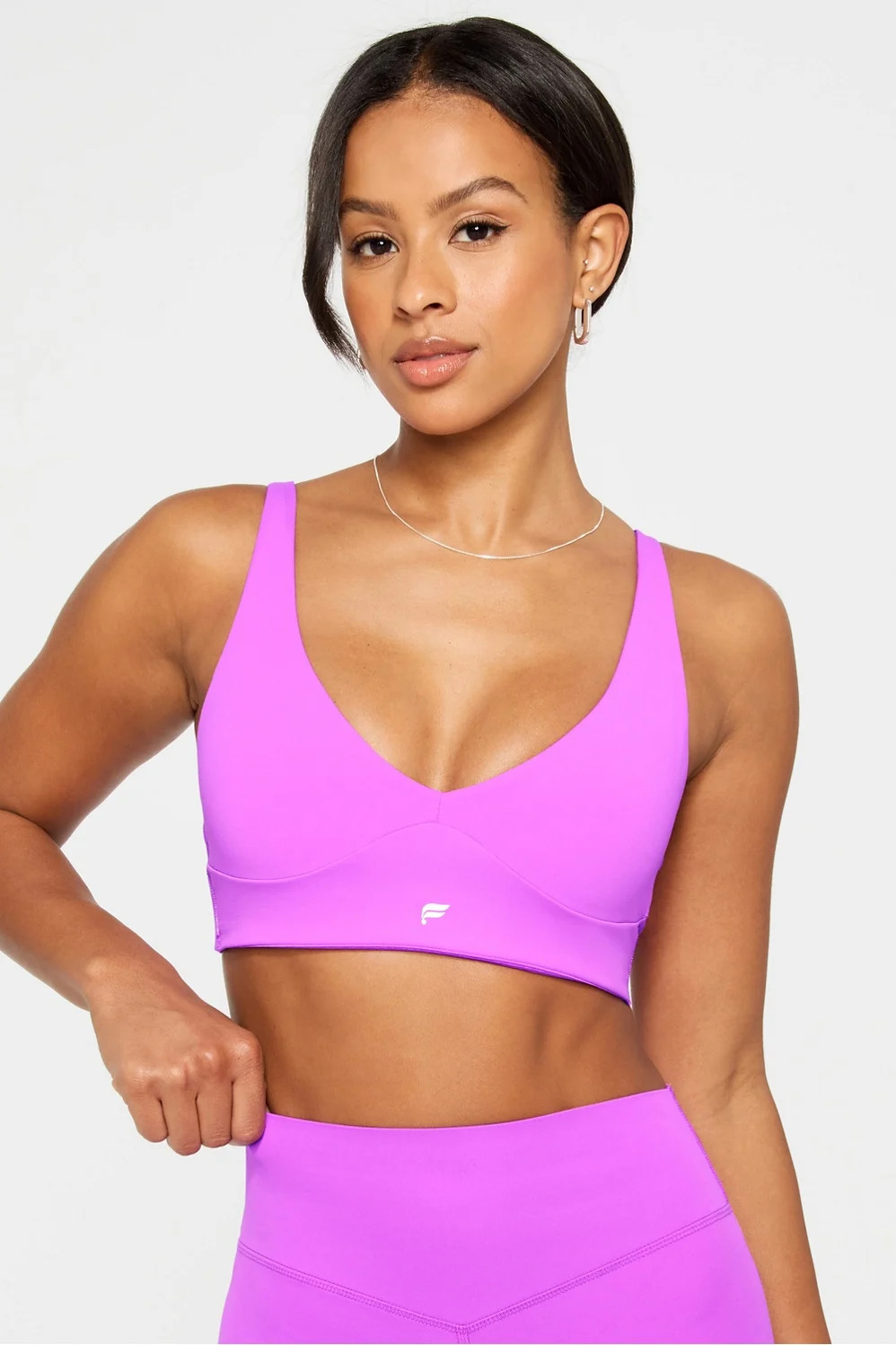 Pureluxe Longline Low Impact Bra | Fabletics