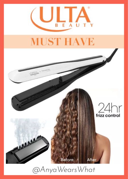 This hair straightener uses steam and makes hair so shiny & soft! ✨
Also linking some of my favorite ULTA products! 

#LTKsalealert #LTKunder100 #LTKFind