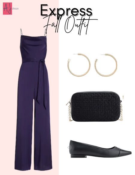 A satin jumpsuit is the perfect fall outfit for a wedding guest a date night or a girls night out.  Purple is one of my favorite fall trends and I love it for fall outfits

#LTKstyletip #LTKSeasonal #LTKwedding