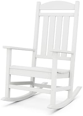 POLYWOOD Presidential Rocking Chair in White | Amazon (US)