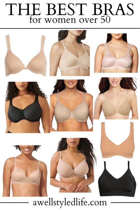 Finding a good bra is an essential wardrobe piece, so I’ve put together some great options for women over 50.