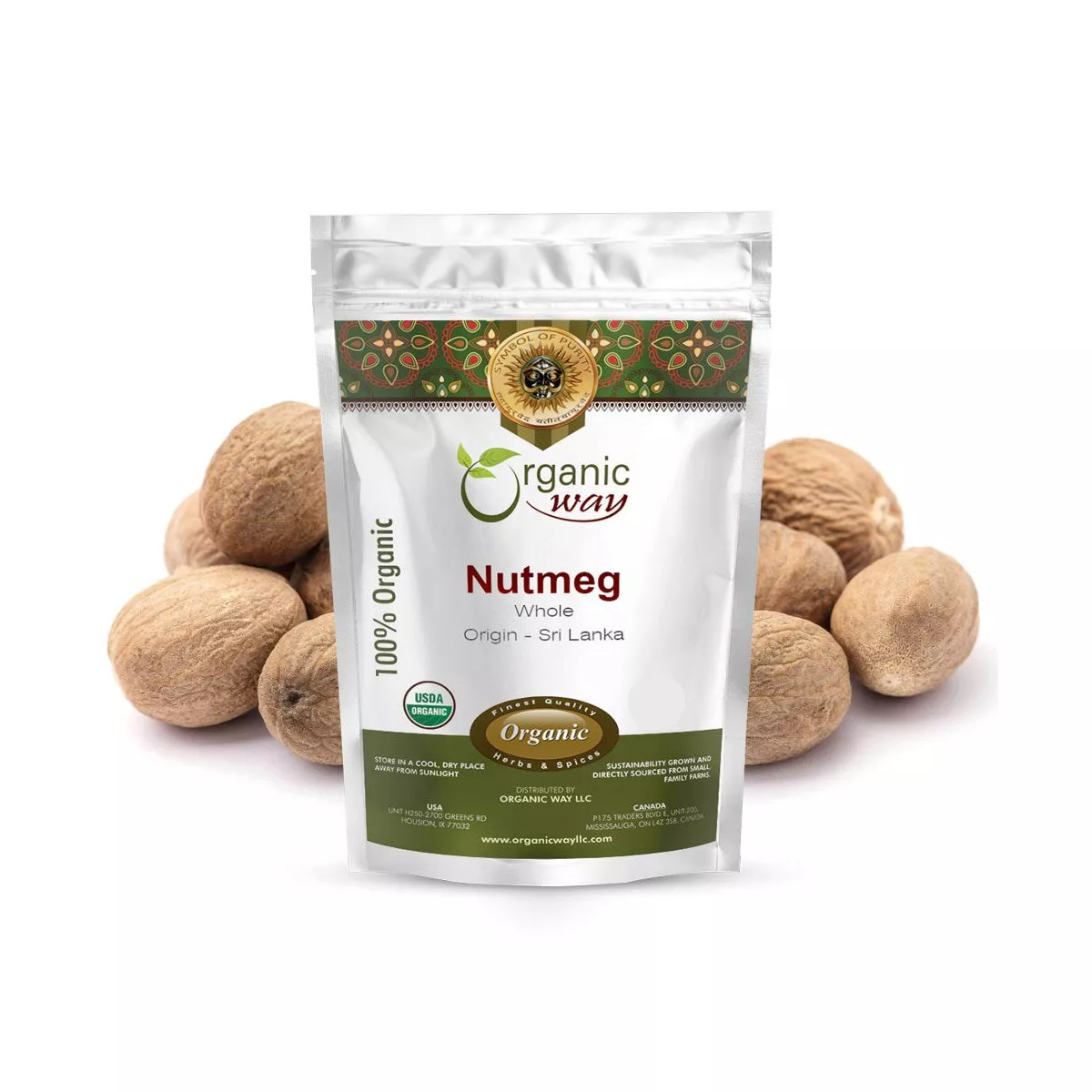 Organic Way Nutmeg Whole 4 Oz | Target