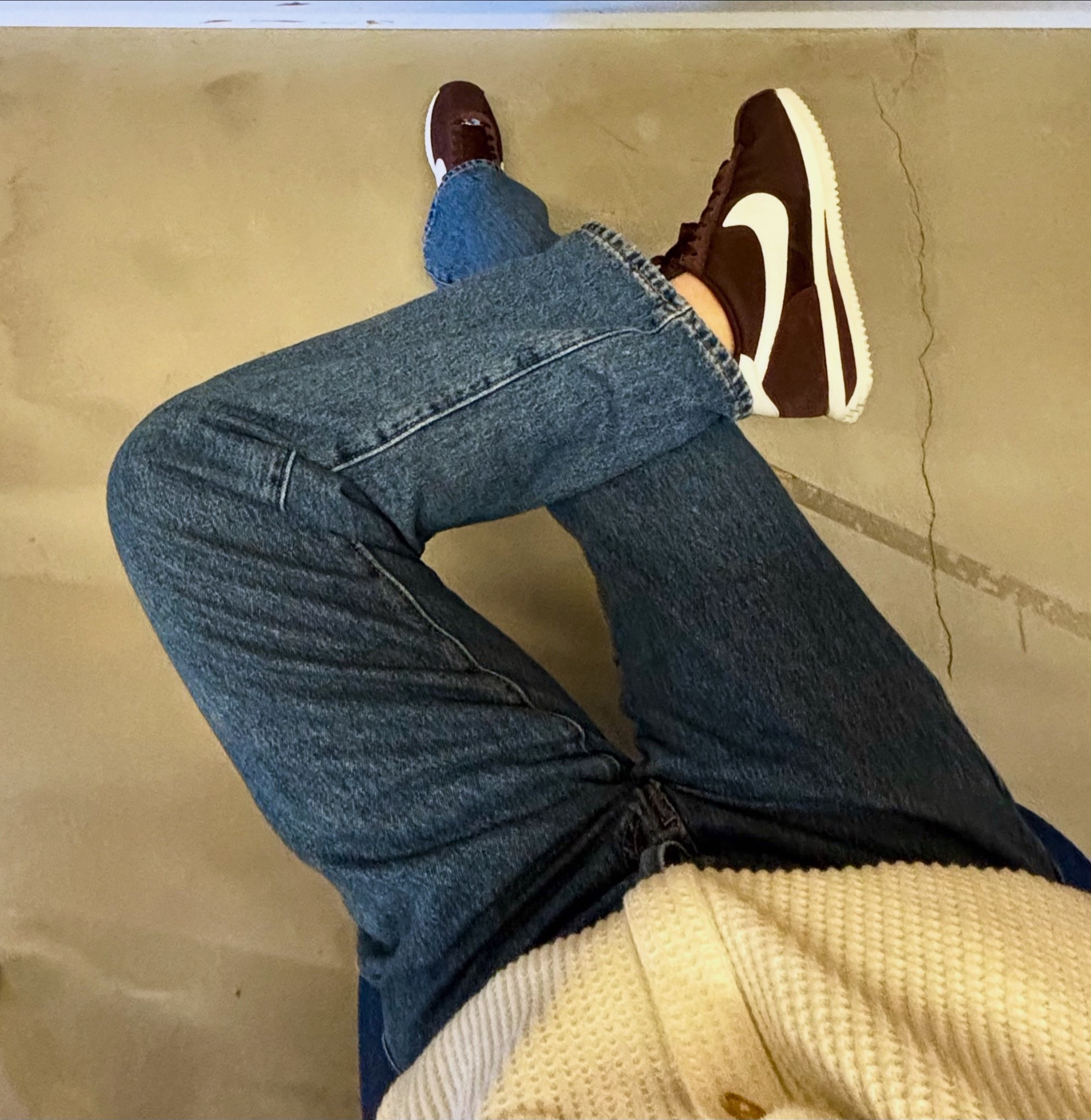 Nike Cortez and relaxed dark wash denim, perfect casual outfitt

#LTKPetite #LTKSeasonal #LTKootd