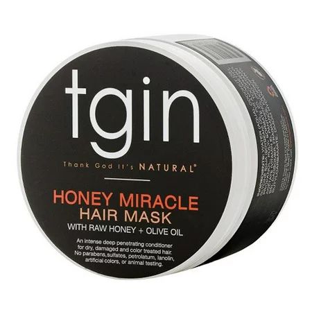 Thank GOD It s NATURAL (tgin) Honey Miracle Hair Mask Deep Conditioner 12 OZ 6 Pack | Walmart (US)