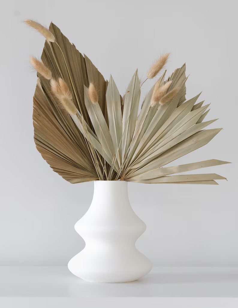 VITA Vase  3D Printed Plastic Boho Style Decor | Etsy | Etsy (US)