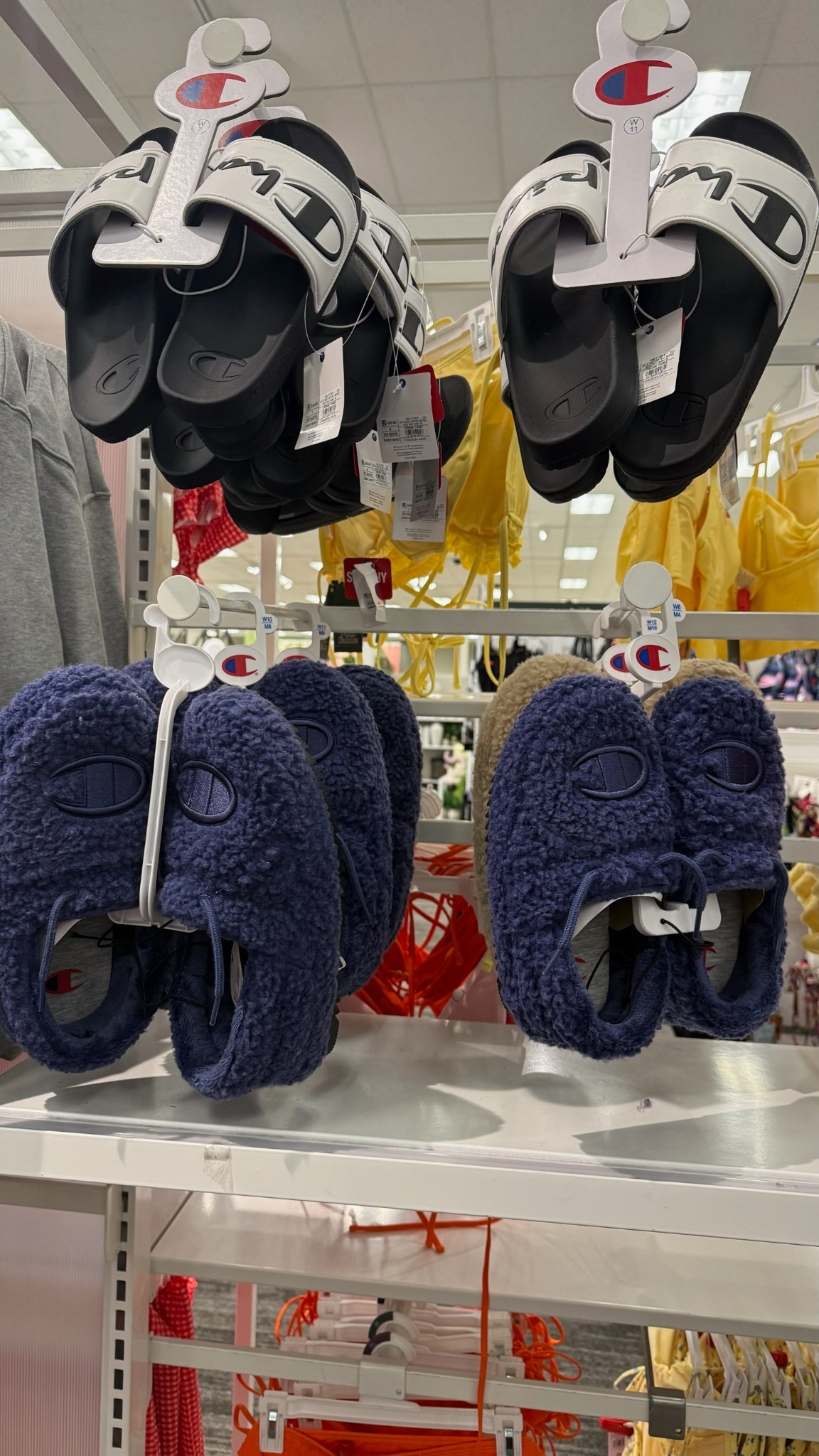 Champion Sherpa slipper and sporty slipper find! 