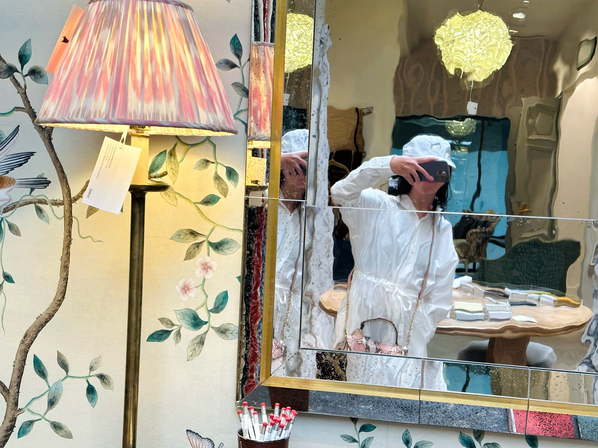 Love to wear my chic and breathable DKNY white dress while doing  furniture shopping. The best thing is it has two deep pockets. 

#LTKtravel #LTKFind #LTKhome