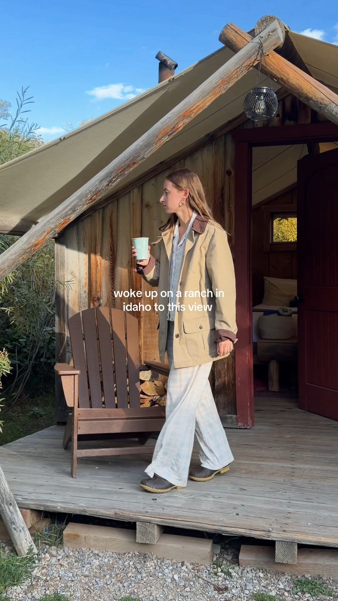 9/23/26 Morning Coffee on the Ranch ☕️🤎

This is how I’d like to have my coffee every morning ☕️🏔️ Linking my cozy ranch-morning outfit — Dairy Boy plaid PJs layered with my L.L.Bean barn coat + classic Bean Boots.

Basically the perfect uniform for a chilly morning coffee outside 🤎

#LTKootd #LTKmorningroutine #LTKSeasonal