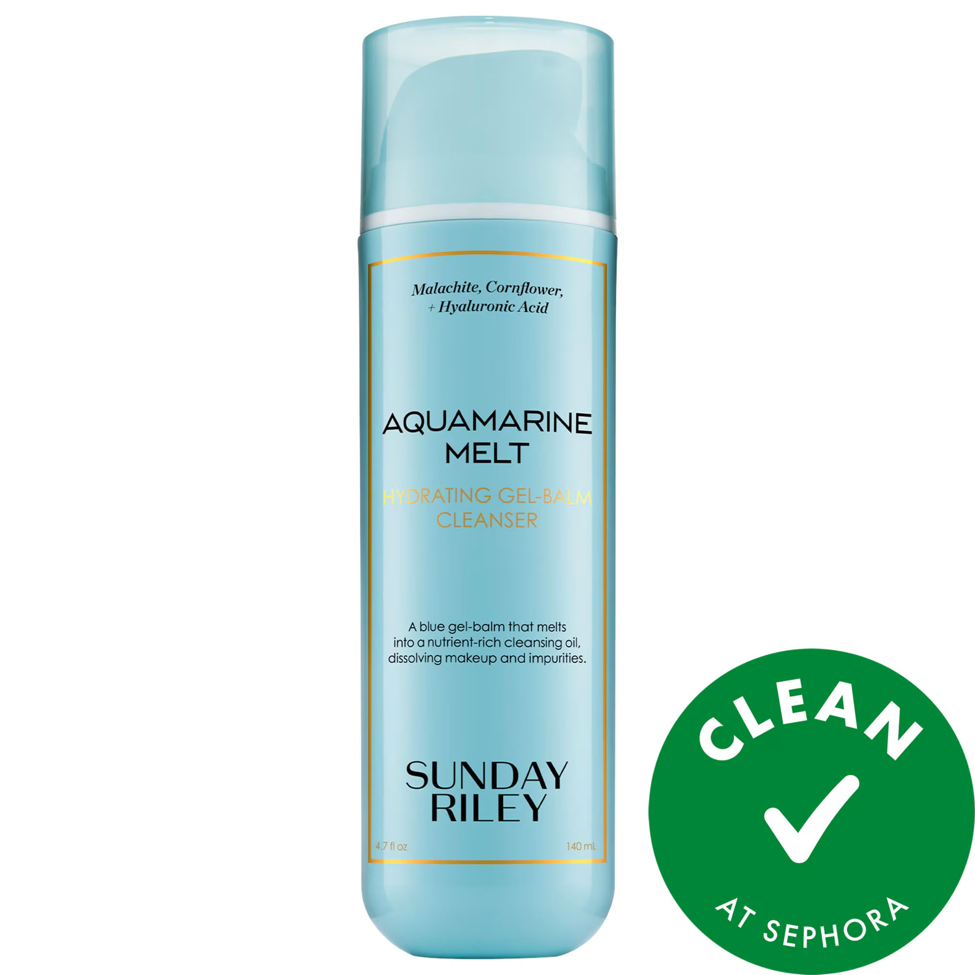 Sunday Riley Aquamarine Melt Hydrating Gel-Balm Cleanser 4.7 oz/140 mL | Sephora (US)