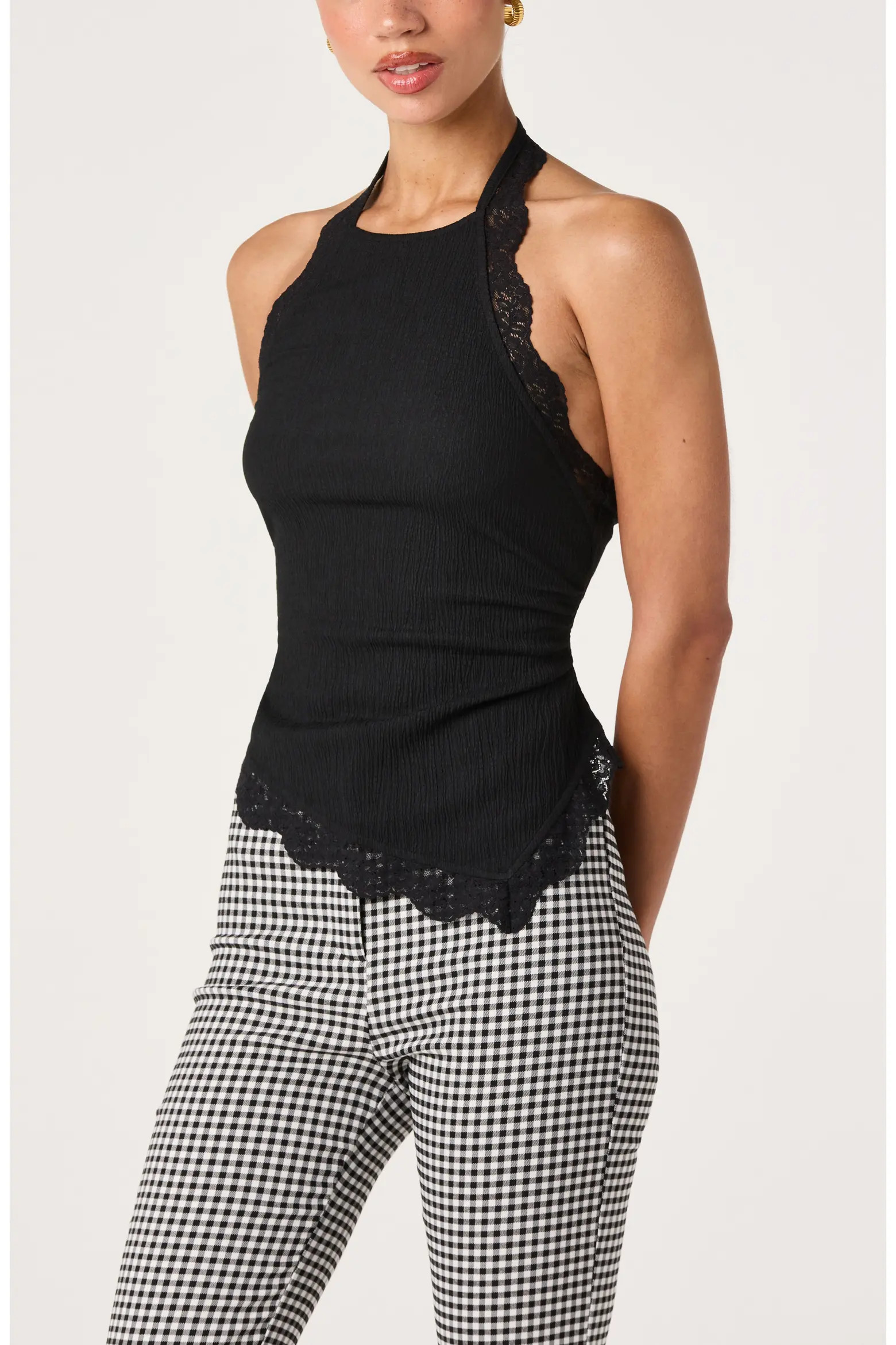 Zoe Lace Halter Top (Women) | Nordstrom | Nordstrom