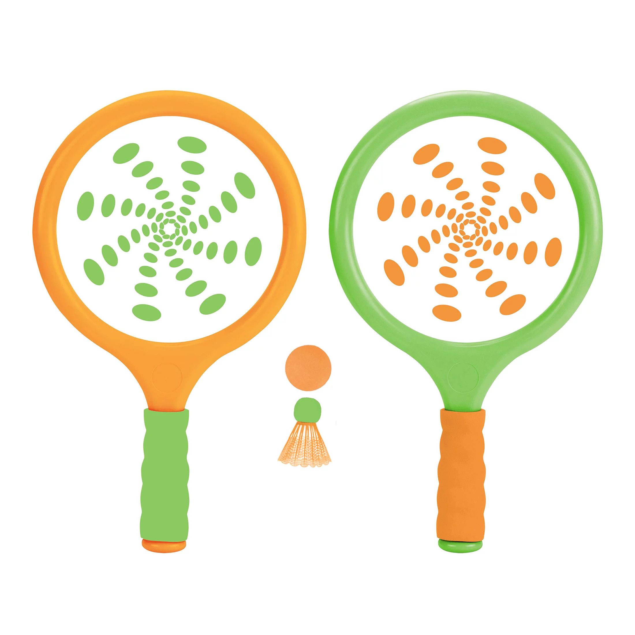 Play Day Boom Racket Game Orange and Green, 4 Piece Outdoor Sports Toy, Children Ages 3+ | Walmart (US)