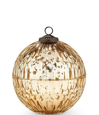 Illume Candles 5.1-oz. Winter White Gold Mercury Glass Ornament Candle | Dillard's | Dillard's