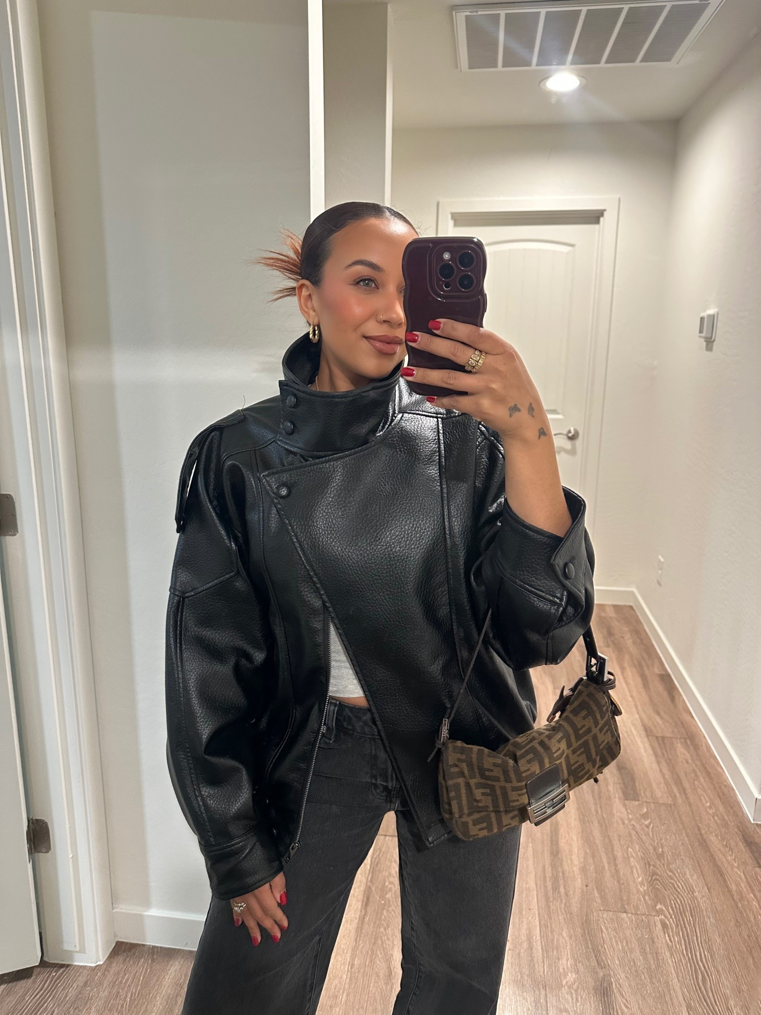 My favorite jacket!!! 🖤 the viral YSL/viral jacket 

#LTKgrwm #LTKValentine #LTKootd