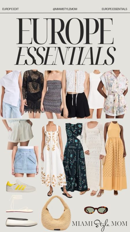 Essentials for your upcoming Europe trip! 

Europe essentials. Vacation outfit. Summer fashion. Travel inspo. Summer outfit. Season fashion  

#LTKTravel #LTKStyleTip #LTKSeasonal