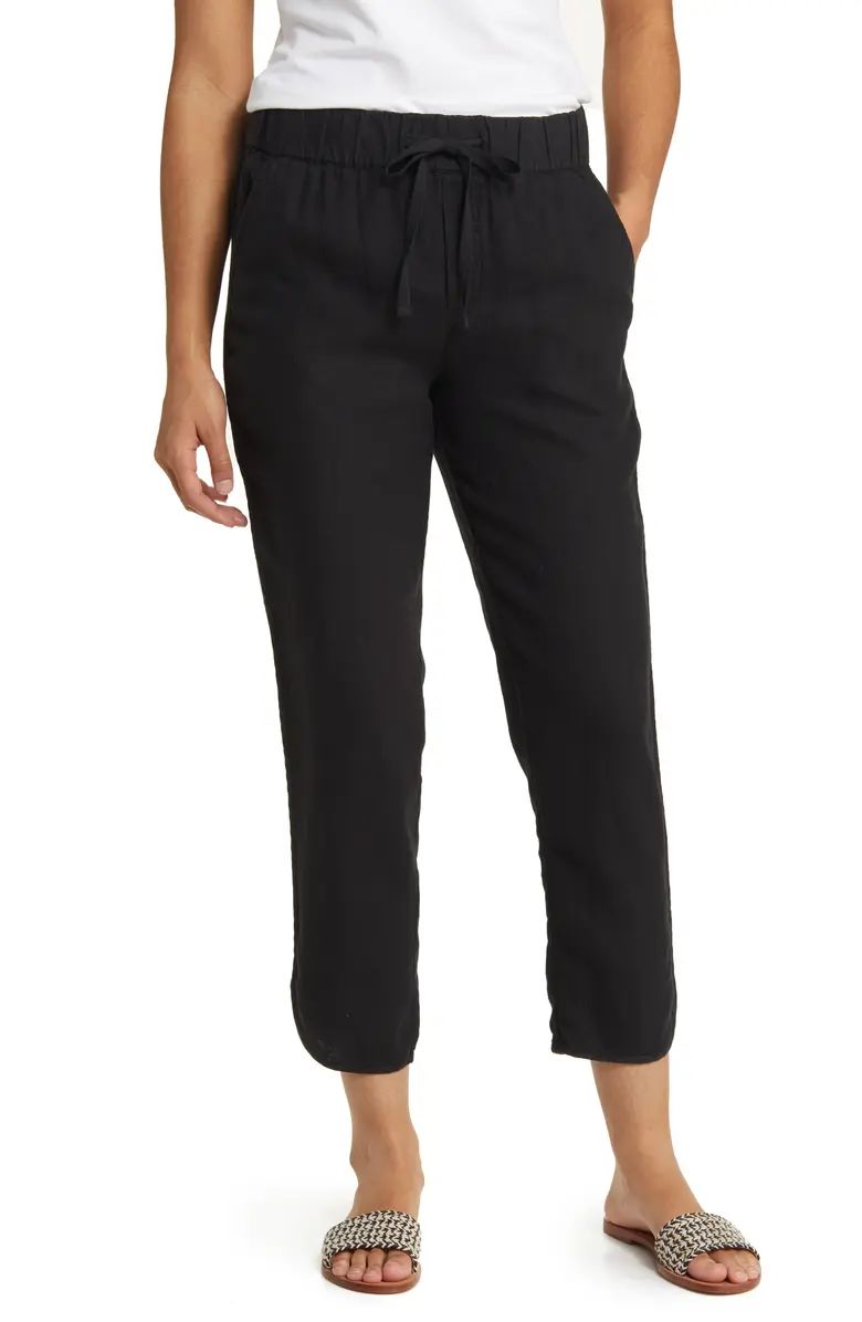 Tulip Hem Linen Pants | Nordstrom