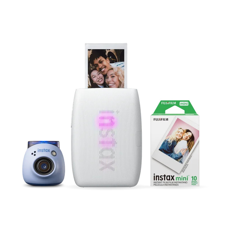 Fujifilm Instax PAL Digital Camera and Mini Link 3 Printer Bundle, Blue - Walmart.com | Walmart (US)