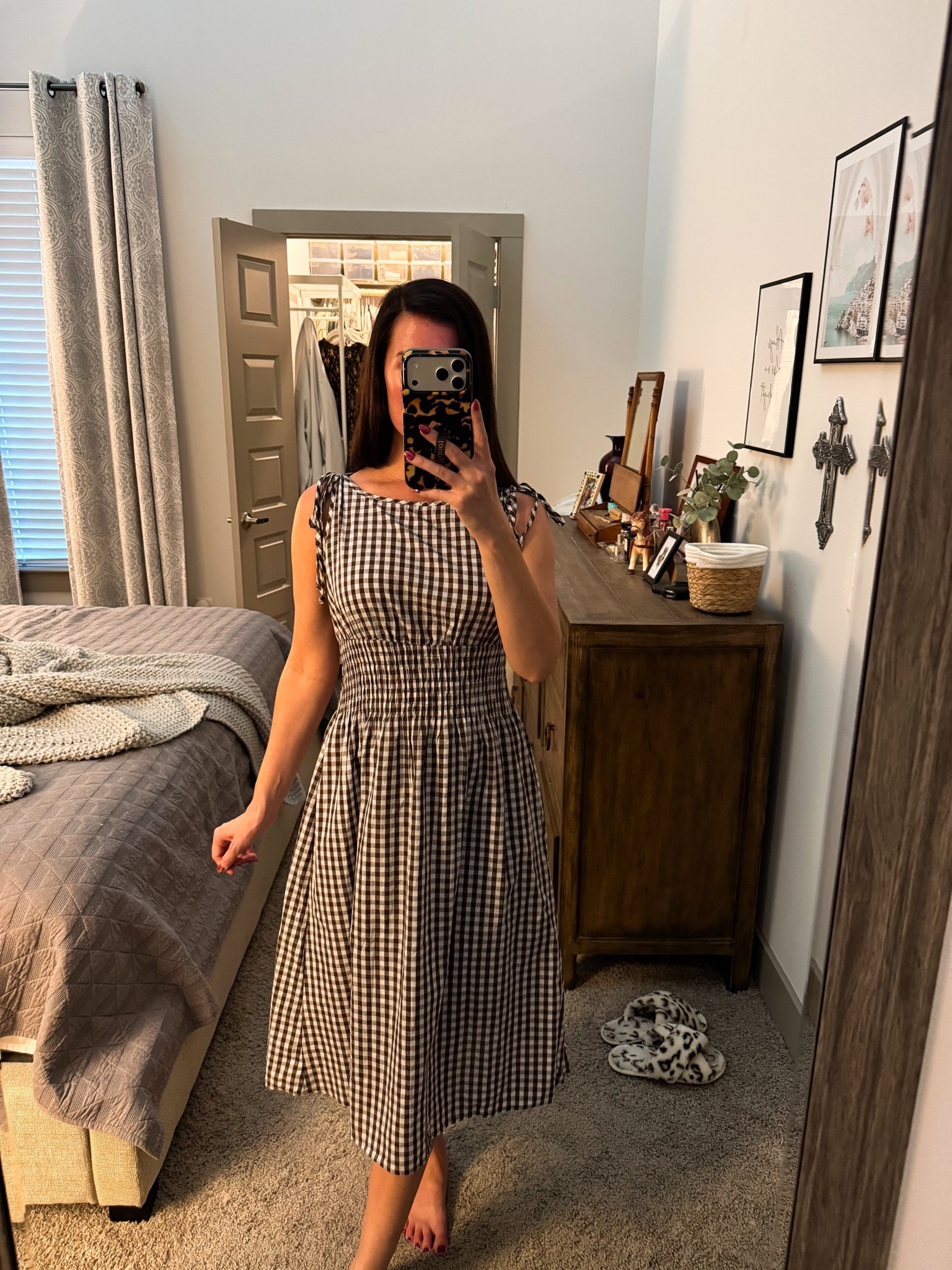 Amazon // fall dresses // fall ootd // gingham // Amazon finds // under $50