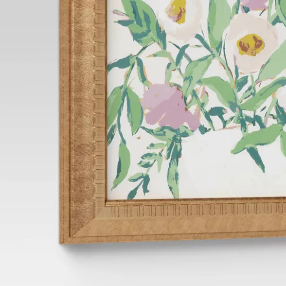 16" x 20" Oh Floral I  Framed Under Glass - Opalhouse™ | Target