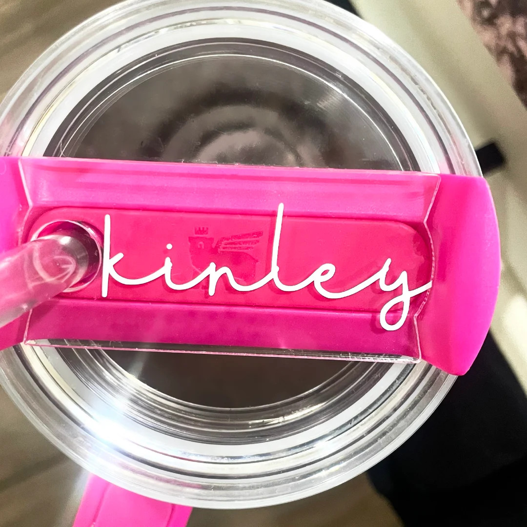 Preppy Stanley Name Plate Acrylic Stanley Tumbler Gift - Etsy | Etsy (US)