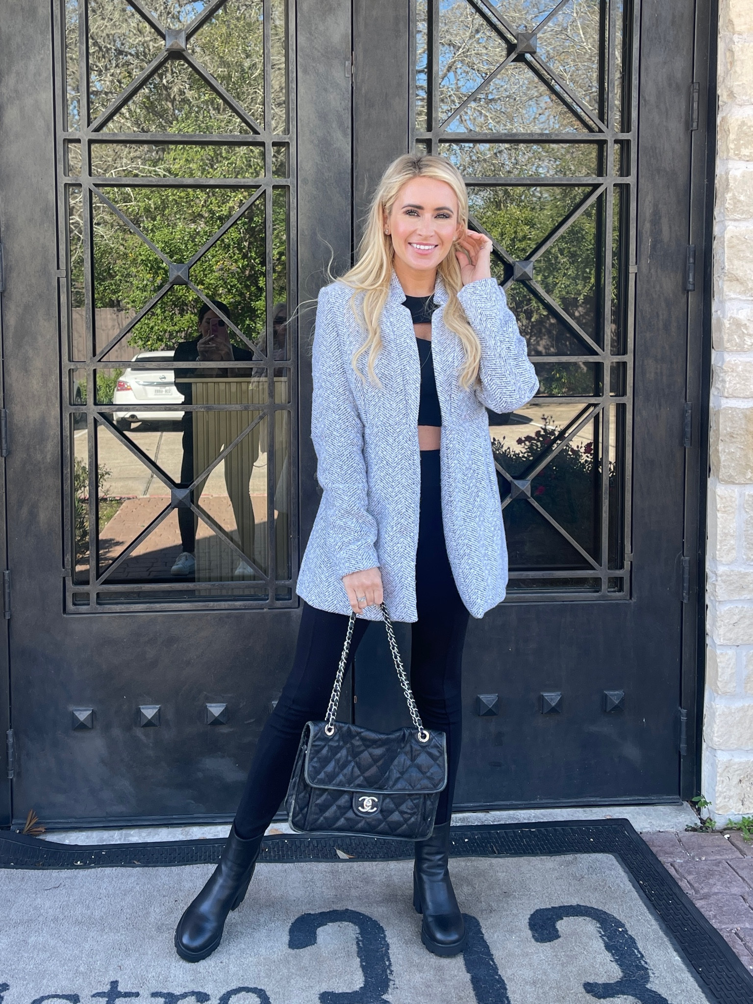 Today’s look for lunch with the girls. 

Boots: Steve Madden
Jacket: Vici - save 20% off with my code Littlemeandfree 

#LTKshoecrush #LTKsalealert #LTKfindsunder100