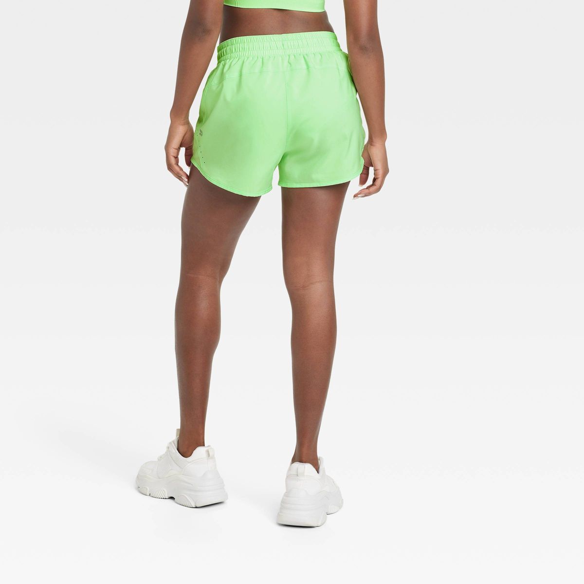 Women's Woven Mid-Rise Run Shorts 3" - All In Motion™ | Target