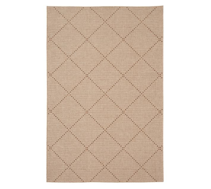 Kimmy Handwoven Indoor/Outdoor Rug | Pottery Barn (US)