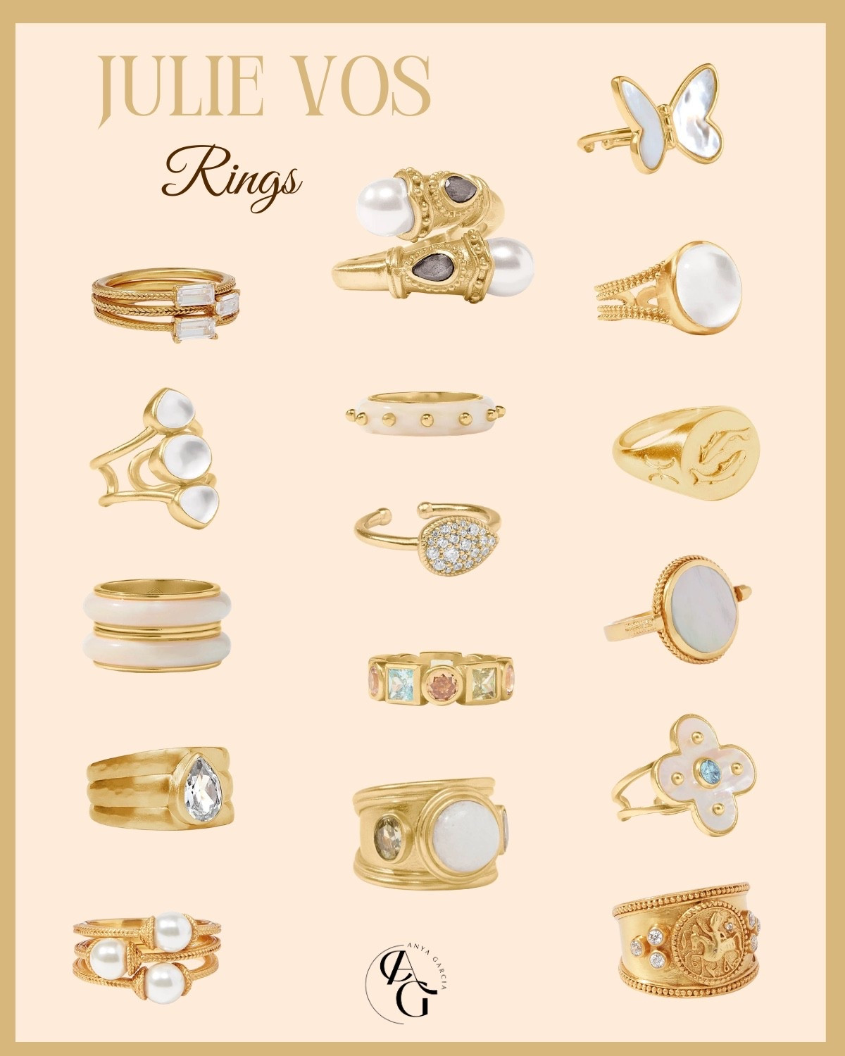 Julie Vos ~ Rings

#LTKWedding #LTKBeauty #LTKWorkwear