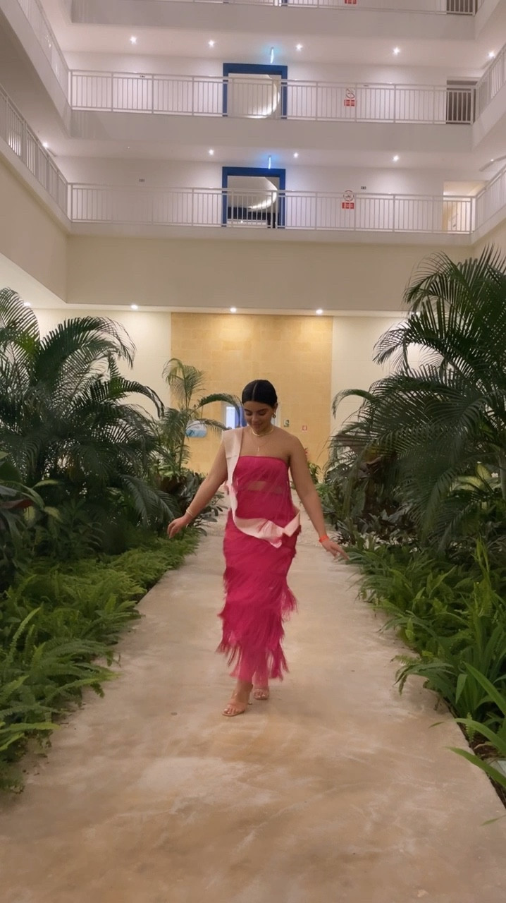 Say hello to your ultimate party outfit: this stunning pink two-piece set with fabulous fringe detailing! Whether you're hitting the city lights or jetting off to a fun destination Bach party, this ensemble screams glam and fun! ✨  #PartyReady #FringeFever #SparkleAndShine

#LTKbeauty #LTKSeasonal #LTKtravel