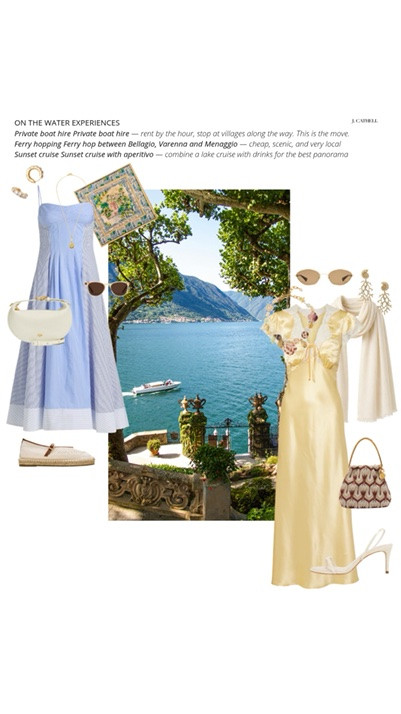 Lake Como has officially entered my European summer daydreams 🇮🇹✨

Think terracotta villas draped in bougainvillea, boat rides across glassy water, long lunches overlooking the lake, sunset aperitivos, and the kind of effortless luxury Italians do better than anyone. I rounded up the best hotels, restaurants, villages, and experiences to save for your next trip—plus outfit inspiration inspired by the timeless Lake Como aesthetic.

From linen dresses and elegant swimwear to raffia bags and oversized sunglasses, this edit is all about dressing for la dolce vita.

Shop the full Lake Como edit below. 🤍

#LakeComo #LakeComoItaly #ItalianSummer #EuropeanSummer #VacationStyle #LuxuryTravel #WhatToWear #ResortStyle #QuietLuxury #SummerStyle #LTKStyle #TravelGuide #ItalyTravel #LakeComoStyle

#LTKTravel #LTKSeasonal #LTKOver40 #LTKTravel