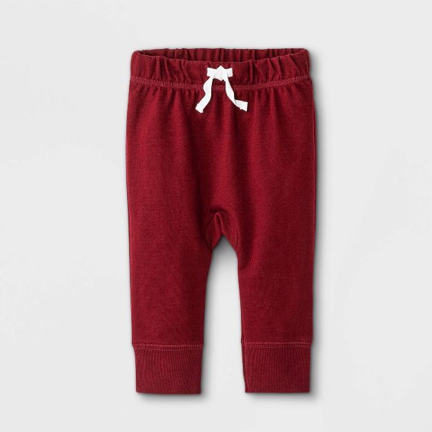 Baby Harem Jogger Pants - Cat & Jack™ Maroon | Target