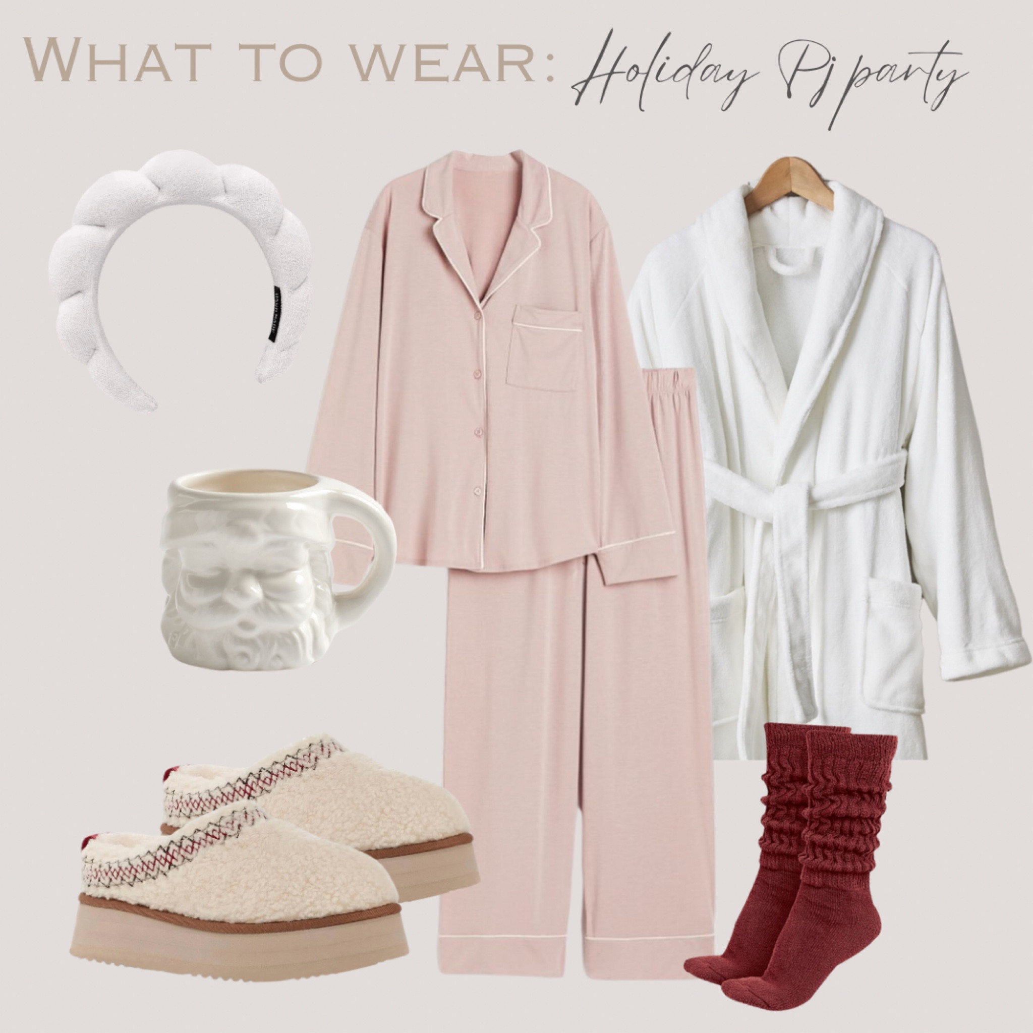 What to wear: Holiday Pj party 

#LTKSeasonal #LTKstyletip