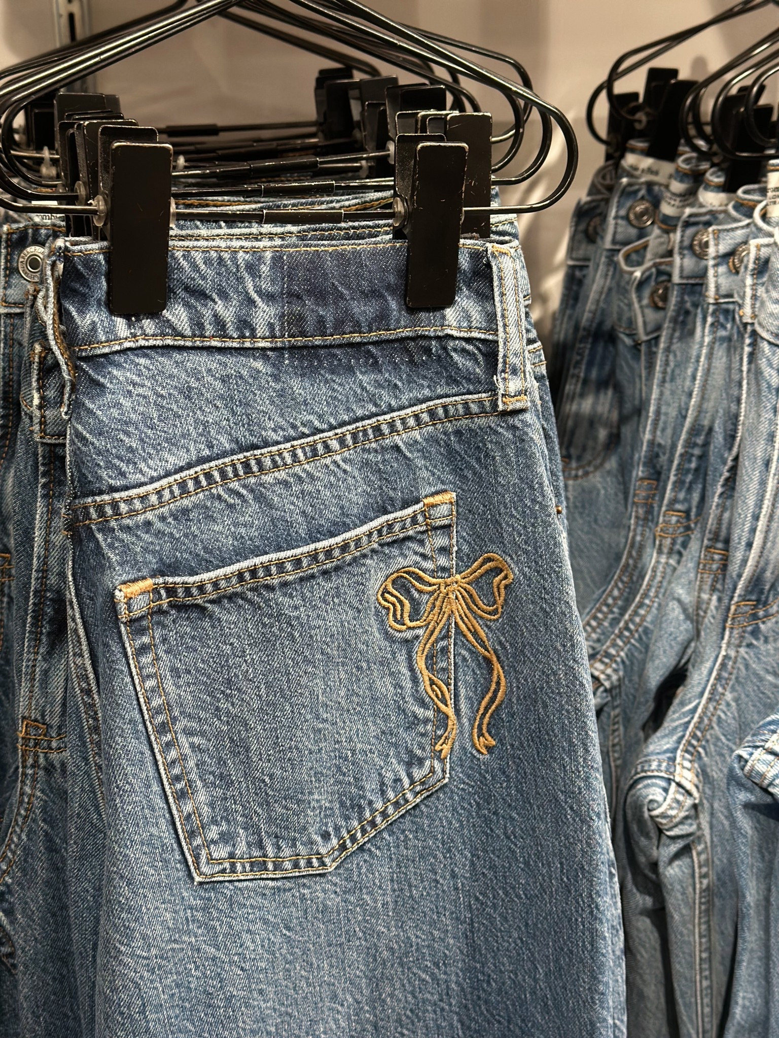 Popped into a few stores today and couldn’t get over these bow embroidered jeans!! So cute.

#LTKFindsUnder100 #LTKSeasonal #LTKMidsize