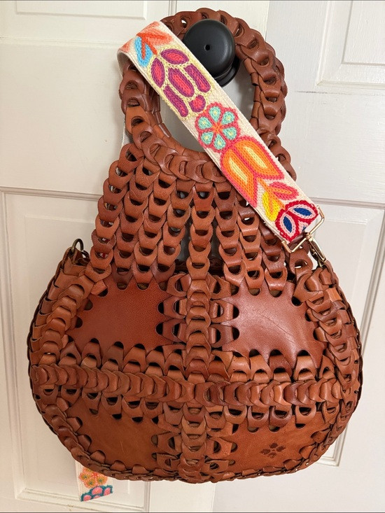 PATRICIA NASH TICCI FLAP-OVER LEATHER CROSSBODY | Poshmark