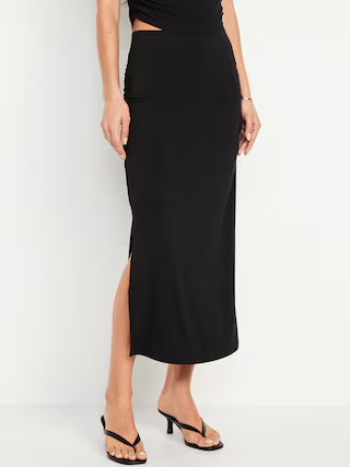 Ruched Maxi Skirt | Old Navy (US)
