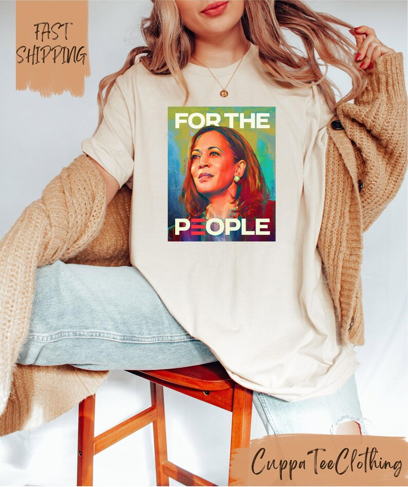 Kamala for the People T-shirt / Kamala Harris Shirt / Female President Shirt / Kamala Harris for ... | Etsy (US)