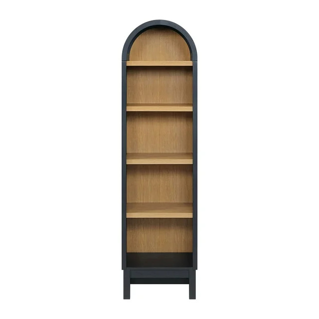 Better Homes & Gardens Juliet Narrow Arch Bookcase, Rich Black Finish | Walmart (US)