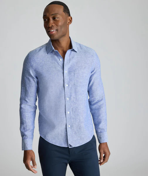 Wrinkle-Resistant Linen Vin Santo Shirt | UNTUCKit (US)