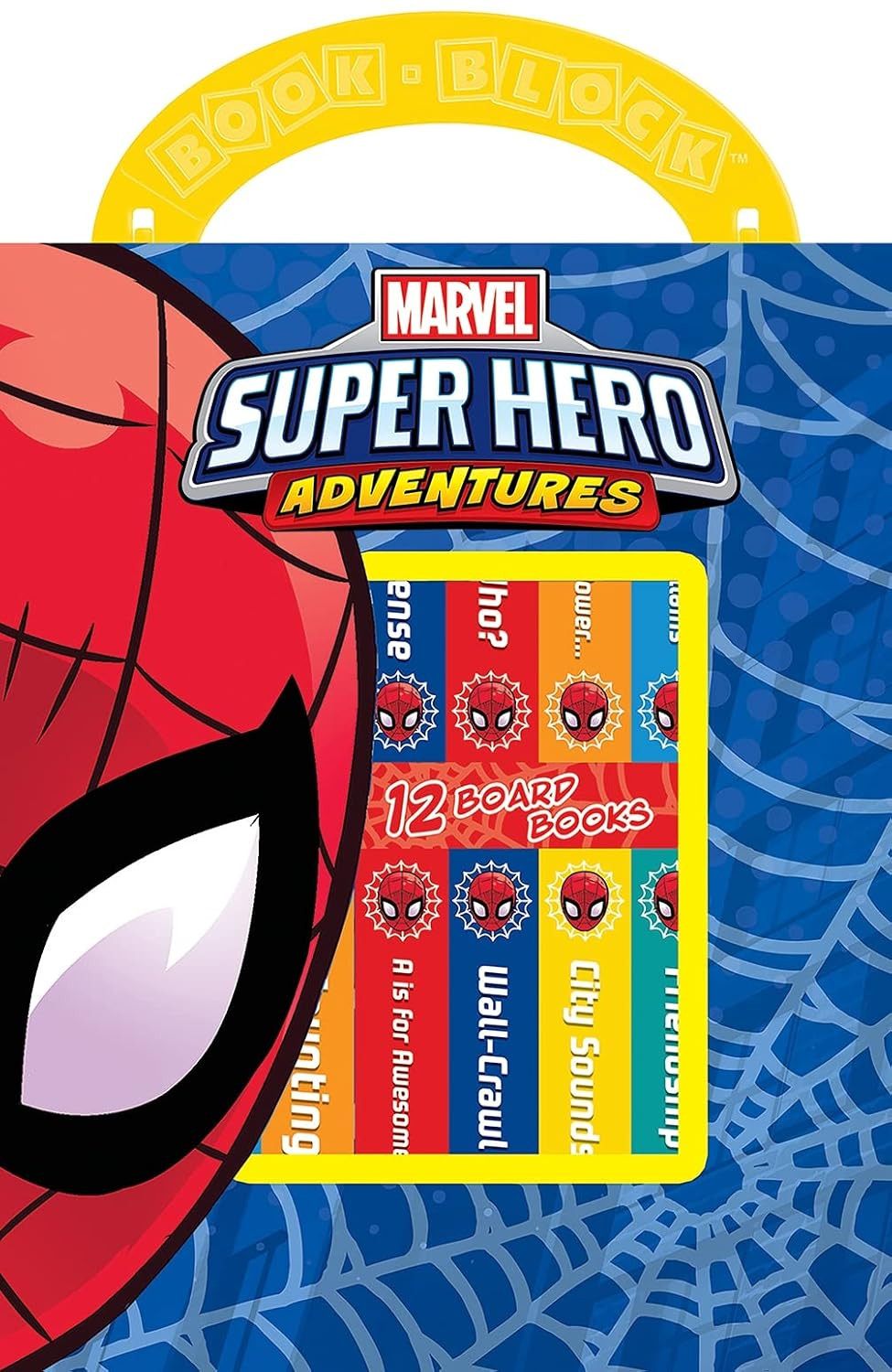 Marvel - Spider-man Super Hero Adventures - My First Library Board Book Block 12-Book Set - First... | Amazon (US)