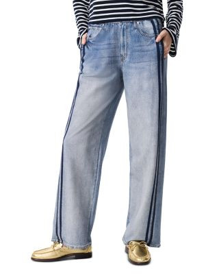 Miramar Wide Leg Cotton Terry Track Pants | Bloomingdale's (US)
