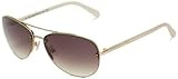 Kate Spade New York Women's Beryl Aviator Sunglasses, Rose Gold, 59 mm | Amazon (US)