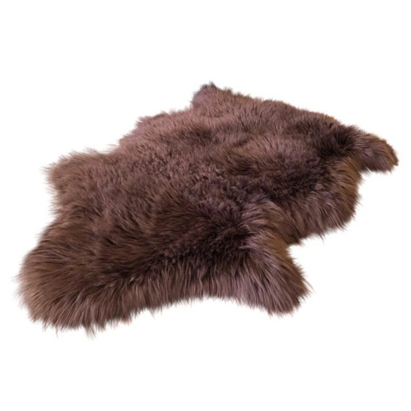 Whelchel Sheepskin Solid Color Indoor Rug | Wayfair North America